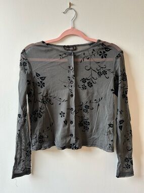 Vintage Garage Sheer Cardigan